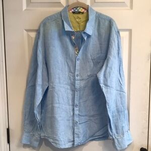 Bohio brand size XL button down linen shirt